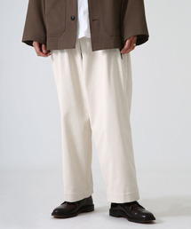 marka | marka / マーカ：2TUCK STRAIGHT FIT -ORGANIC COTTON 9WALE CORDUROY-：M20D-10PT01C[COR](スラックス)