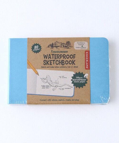KIKKER LAND（キッカーランド）の「KIKKERLAND/キッカーランド Huckleberry Waterproof Sketchbook（ステーショナリー・キッズ・その他9・ONE SIZE）」の3枚目の写真