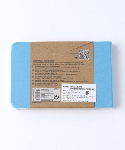 KIKKER LAND（キッカーランド）の「KIKKERLAND/キッカーランド Huckleberry Waterproof Sketchbook（ステーショナリー・キッズ・その他9・ONE SIZE）」の2枚目の写真