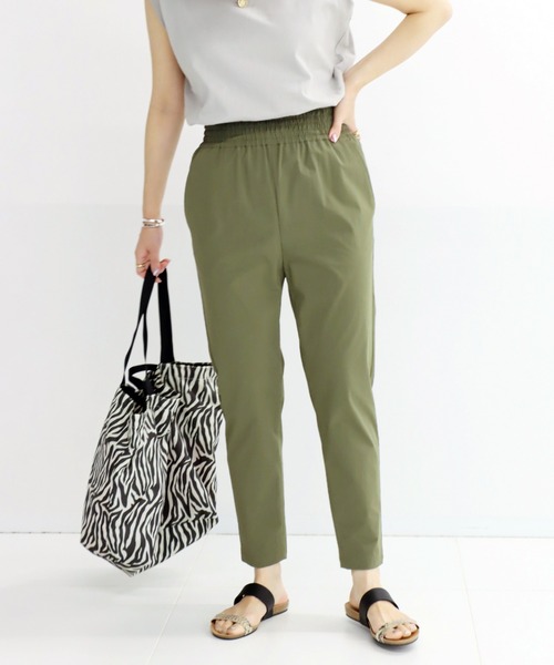 JOURNAL STANDARD（ジャーナルスタンダード）の「■■ナイロンストレッチパンツ◆2（その他パンツ・レディース・ブラック/ライトカーキ/キャメル・40/38/36/34）」の3枚目の写真