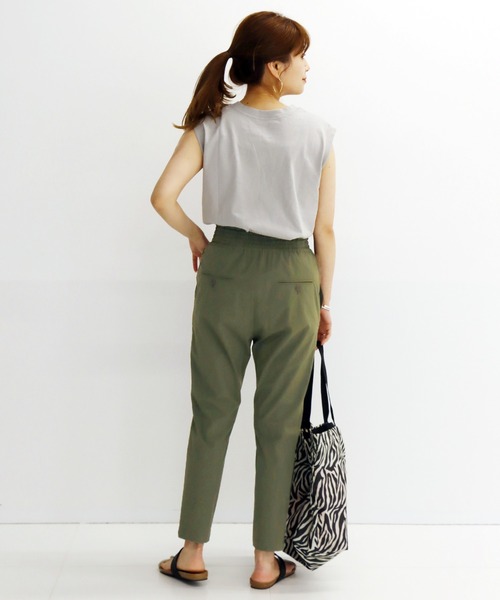 JOURNAL STANDARD（ジャーナルスタンダード）の「■■ナイロンストレッチパンツ◆2（その他パンツ・レディース・ブラック/ライトカーキ/キャメル・40/38/36/34）」の19枚目の写真