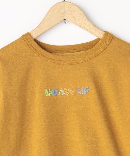 coen（コーエン）の「【coen キッズ/ジュニア】プレーティングビッグシルエットTシャツ（Tシャツ/カットソー・キッズ・ダークグリーン/マスタード・130/110/120/100/140/150）」の8枚目の写真