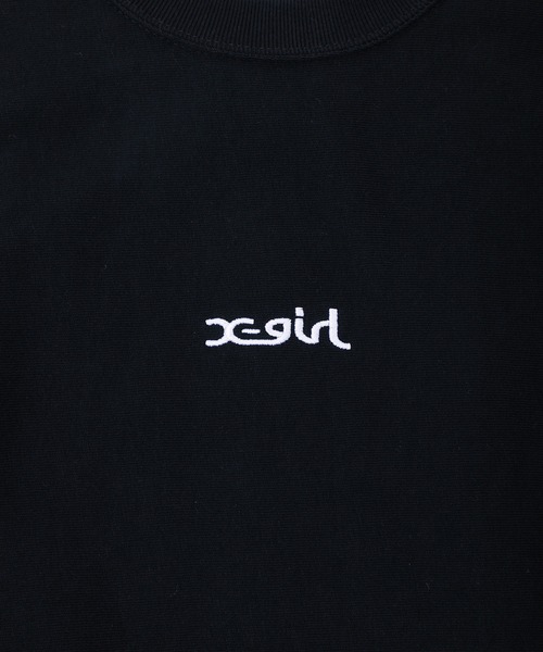 X-girl(エックスガール)の「X-girl × Champion REVERSE WEAVER S/S TEE(Tシャツ/カットソー・レディース・ホワイト/ブラック/レッド/ライトパープル・S/M/L/XL)」の17枚目の写真