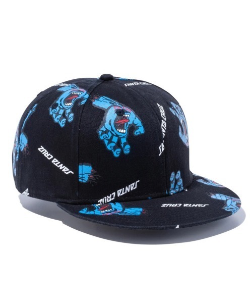NEW ERA(ニューエラ)の「【NEW ERA】9FIFTY Santa Cruz サンタクルーズ スクリーミングハンド(キャップ・メンズ・ブラック・M-L)」の4枚目の写真