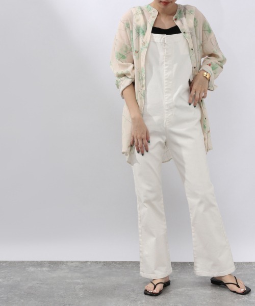 JEANASIS（ジーナシス）の「マーブルガラバンドカラーシャツ/947709（シャツ/ブラウス・レディース・ホワイト系その他/ベージュ系その他/グリーン系その他・FREE）」の22枚目の写真