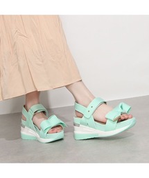 Realta（レアルタ）の「Realta(レアルタ) リボンがかわいいスポーツ サンダル（サンダル）」