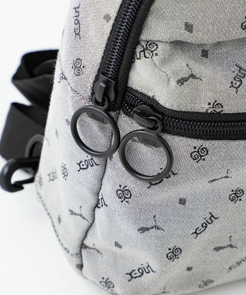 X-girl(エックスガール)の「X-girl × PUMA JACQUARD MINI DAYPACK(バックパック/リュック・レディース・ブラック・ONE SIZE)」の8枚目の写真