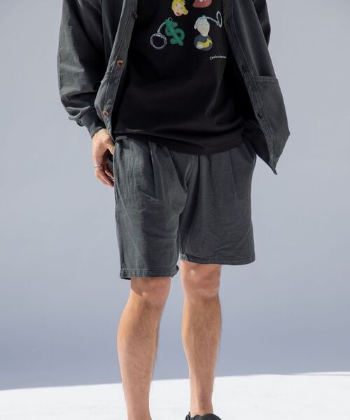 SHIPS（シップス）の「【WEB限定】SHIPS: Roots ビッグシルエット ピグメント加工 ショーツ ≪セットアップ対応≫（スウェット ...