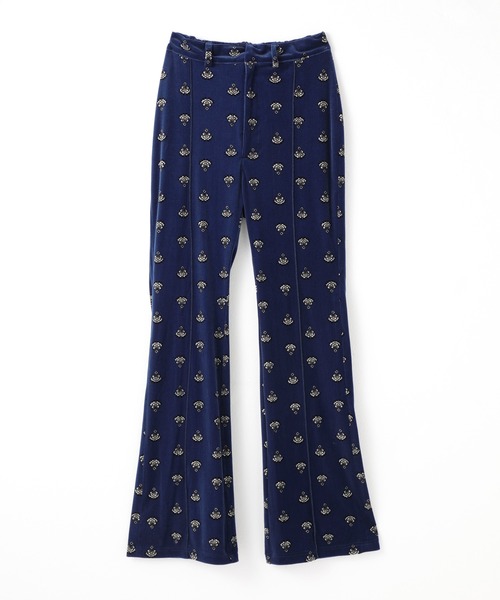 MATURED（マチュアード）の「【MATURED】Pattern velour pants（パターンベロアパンツ）（その他パンツ・レディース・ブラウン/ブルー・1/2）」の7枚目の写真