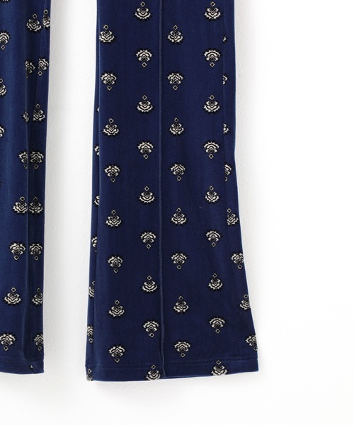 MATURED（マチュアード）の「【MATURED】Pattern velour pants（パターンベロアパンツ）（その他パンツ・レディース・ブラウン/ブルー・1/2）」の9枚目の写真