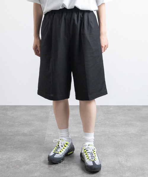 kutir（クティール）の「【セットアップ可能！】ハーフパンツ（その他パンツ・レディース・ライトグリーン/ブルーグリーン/ブラック・MEDIUM/SMALL/LARGE）」の2枚目の写真