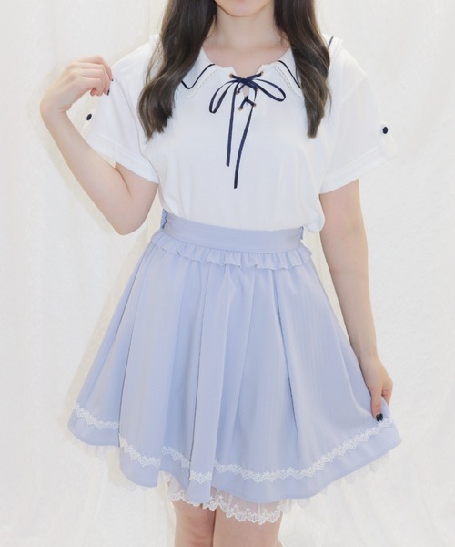 Honey シークレットハニー のファッション スカート セール マリンギャザースカート スカート Secret