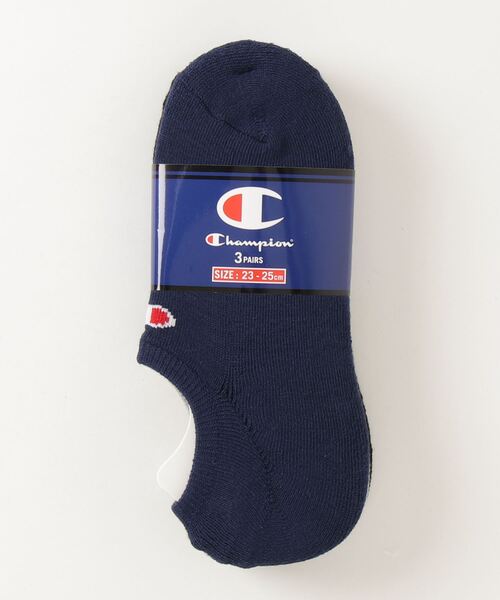 Champion(チャンピオン)の「【Champion/チャンピオン】メンズ 【3足組】 ゴーストソックス 無地【ハーフパイル】(ソックス/靴下・メンズ・ブラック/その他/ホワイト・MEDIUM/SMALL/LARGE)」の10枚目の写真