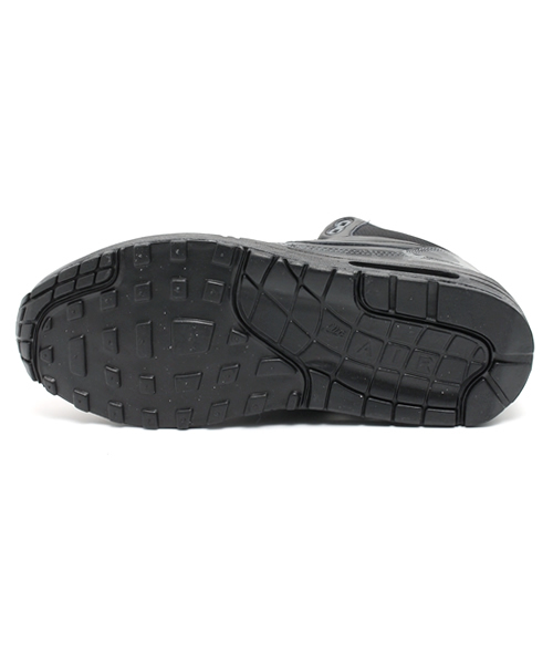 NIKE（ナイキ）の「ユニセックス ナイキ エアマックス ミッド スニーカーブーツ NIKE AIR MAX 1 MID FB 685192-001（スニーカー・メンズ・ブラック・24.5cm/24cm/28cm/26.5cm/27.5cm/28.5cm/27cm）」の3枚目の写真