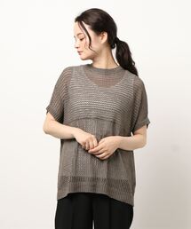 Lugnoncure | 透かしニットSET(アンサンブル)