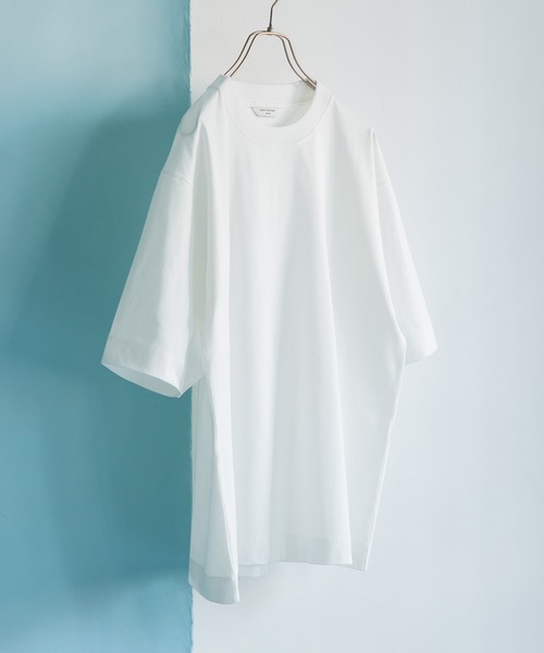 URBAN RESEARCH DOORS（アーバンリサーチドアーズ）の「Quick dry ボックスショートスリーブ Tシャツ（Tシャツ/カットソー・メンズ・ホワイト/ブラック/ライトグレー/ブルー系その他・MEDIUM/LARGE/X-LARGE）」の2枚目の写真