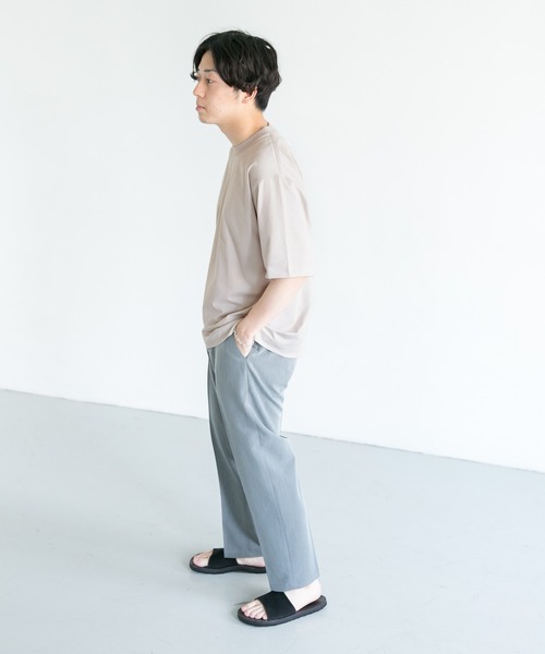 URBAN RESEARCH DOORS（アーバンリサーチドアーズ）の「Quick dry ボックスショートスリーブ Tシャツ（Tシャツ/カットソー・メンズ・ホワイト/ブラック/ライトグレー/ブルー系その他・MEDIUM/LARGE/X-LARGE）」の11枚目の写真