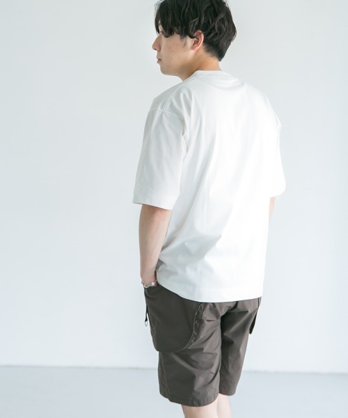 URBAN RESEARCH DOORS（アーバンリサーチドアーズ）の「Quick dry ボックスショートスリーブ Tシャツ（Tシャツ/カットソー・メンズ・ホワイト/ブラック/ライトグレー/ブルー系その他・MEDIUM/LARGE/X-LARGE）」の15枚目の写真