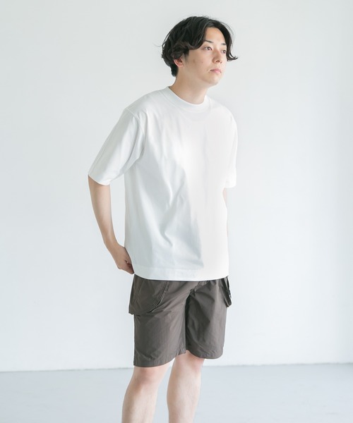 URBAN RESEARCH DOORS（アーバンリサーチドアーズ）の「Quick dry ボックスショートスリーブ Tシャツ（Tシャツ/カットソー・メンズ・ホワイト/ブラック/ライトグレー/ブルー系その他・MEDIUM/LARGE/X-LARGE）」の5枚目の写真