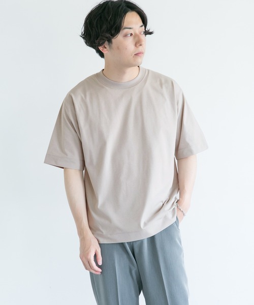 URBAN RESEARCH DOORS（アーバンリサーチドアーズ）の「Quick dry ボックスショートスリーブ Tシャツ（Tシャツ/カットソー・メンズ・ホワイト/ブラック/ライトグレー/ブルー系その他・MEDIUM/LARGE/X-LARGE）」の22枚目の写真