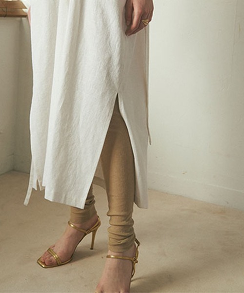 【美品】エトレトウキョウ　レギンス ETRE TOKYO（エトレトウキョウ）の「リングドットリブレギンス