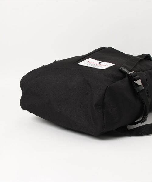 MAKAVELIC（マキャベリック）の「【MAKAVELIC】DOUBLE BELT PMD MIX DAYPACK（バックパック/リュック・メンズ・ブラック/ネイビー・FREE）」の3枚目の写真