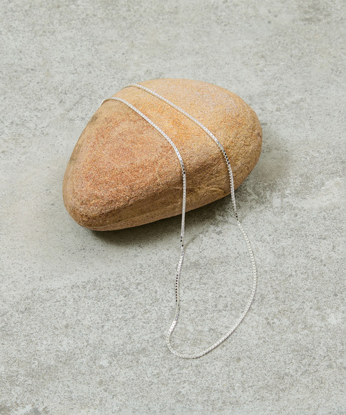 And A（アンドエー）の「And A アンドエー / Link chain necklace ベネチアンチェーンネックレス チョーカー シルバー925（ネックレス・メンズ・シルバー・40cm/60cm/50cm）」の15枚目の写真