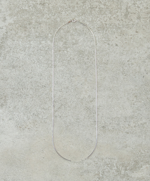 And A（アンドエー）の「And A アンドエー / Link chain necklace ベネチアンチェーンネックレス チョーカー シルバー925（ネックレス・メンズ・シルバー・40cm/60cm/50cm）」の14枚目の写真