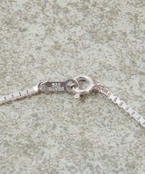 And A（アンドエー）の「And A アンドエー / Link chain necklace ベネチアンチェーンネックレス チョーカー シルバー925（ネックレス・メンズ・シルバー・40cm/60cm/50cm）」の12枚目の写真