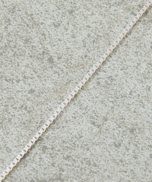 And A（アンドエー）の「And A アンドエー / Link chain necklace ベネチアンチェーンネックレス チョーカー シルバー925（ネックレス・メンズ・シルバー・40cm/60cm/50cm）」の11枚目の写真