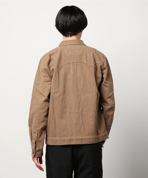 BILLABONG(ビラボン)の「BILLABONG/ビラボン×Wranglerコラボモデル カラージャケット BB012-751(デニムジャケット・メンズ・ブラウン・M/L)」の3枚目の写真