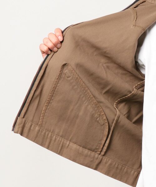 BILLABONG(ビラボン)の「BILLABONG/ビラボン×Wranglerコラボモデル カラージャケット BB012-751(デニムジャケット・メンズ・ブラウン・M/L)」の4枚目の写真