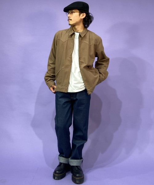 BILLABONG(ビラボン)の「BILLABONG/ビラボン×Wranglerコラボモデル カラージャケット BB012-751(デニムジャケット・メンズ・ブラウン・M/L)」の10枚目の写真