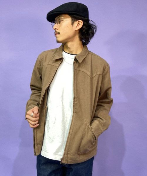 BILLABONG(ビラボン)の「BILLABONG/ビラボン×Wranglerコラボモデル カラージャケット BB012-751(デニムジャケット・メンズ・ブラウン・M/L)」の6枚目の写真