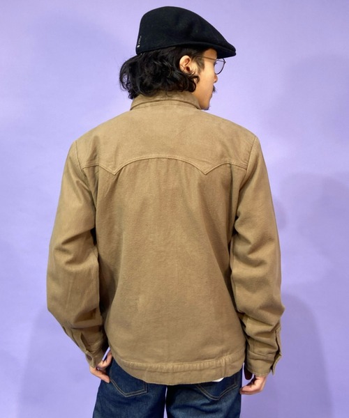 BILLABONG(ビラボン)の「BILLABONG/ビラボン×Wranglerコラボモデル カラージャケット BB012-751(デニムジャケット・メンズ・ブラウン・M/L)」の7枚目の写真