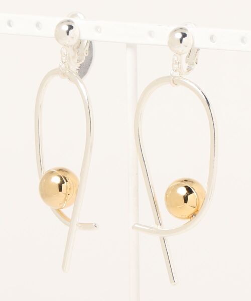 sea,ds mara(シーズマーラ)の「【Sea’ds mara】Orbital Earrings(イヤリング・レディース・シルバー・FREE)」の5枚目の写真
