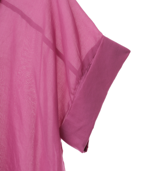 Tiara（ティアラ）の「Vネックブラウス（シャツ/ブラウス・レディース・ブラック/イエロー/ピンク・FREE）」の8枚目の写真