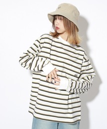 PBLIM | 【PAGEBOYLIM】マルチボーダーロンT(Tシャツ/カットソー)