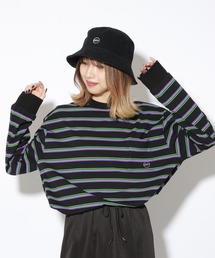 PBLIM | 【PAGEBOYLIM】マルチボーダーロンT(Tシャツ/カットソー)