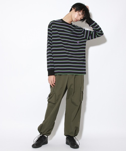 PBLIM(ページボーイリム)の「【PAGEBOYLIM】マルチボーダーロンT(Tシャツ/カットソー・レディース・ホワイト系その他/ブラック系その他・MEDIUM/LARGE)」の5枚目の写真