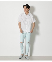 AZUL by moussy | APS CLASH ANKLE SKINNY/APSクラッシュアンクルスキニー(その他パンツ)