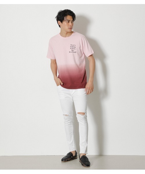 AZUL by moussy(アズールバイマウジー)の「APS CLASH ANKLE SKINNY/APSクラッシュアンクルスキニー(その他パンツ・メンズ・ミント/ブラック/ホワイト・X-LARGE/SMALL/LARGE/MEDIUM)」の6枚目の写真