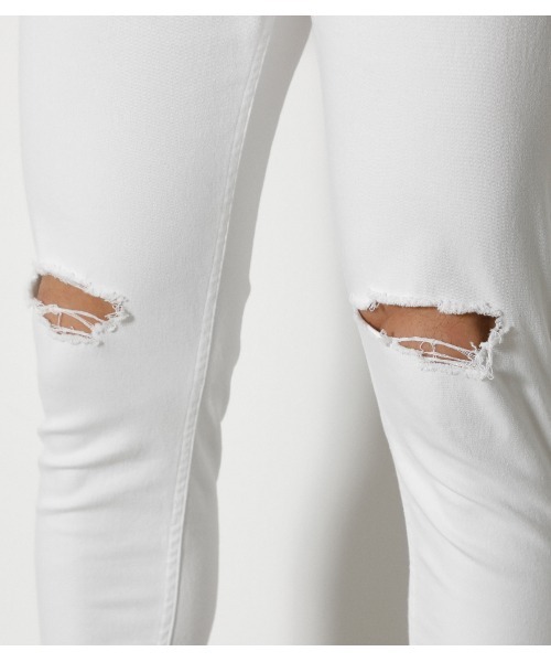 AZUL by moussy(アズールバイマウジー)の「APS CLASH ANKLE SKINNY/APSクラッシュアンクルスキニー(その他パンツ・メンズ・ミント/ブラック/ホワイト・X-LARGE/SMALL/LARGE/MEDIUM)」の15枚目の写真