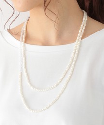 GLOBAL WORK | ロングパールネックレス【一部店舗限定】/958007(ネックレス)