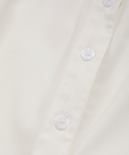 Fano Studios（ファノ ストゥディオズ）の「【Fano Studios】Skipper hem middle shirt FX21S230（シャツ/ブラウス・レディース・ホワイト・L/M/S）」の13枚目の写真