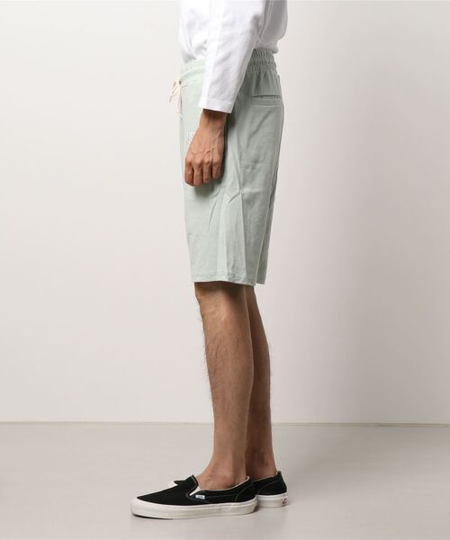 TONE SELECT WEAR（トーンセレクトウェア）の「【TONE BY AS】空紡糸刺繍ハーフパンツ(BL)（その他パンツ・メンズ・ブラック/グレー系その他/ダークグリーン/ミント・MEDIUM/LARGE）」の21枚目の写真