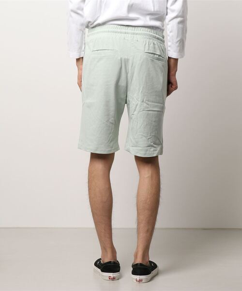 TONE SELECT WEAR（トーンセレクトウェア）の「【TONE BY AS】空紡糸刺繍ハーフパンツ(BL)（その他パンツ・メンズ・ブラック/グレー系その他/ダークグリーン/ミント・MEDIUM/LARGE）」の18枚目の写真