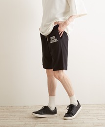 tone（トーン）の「【TONE BY AS】空紡糸刺繍ハーフパンツ(BL)（その他パンツ）」