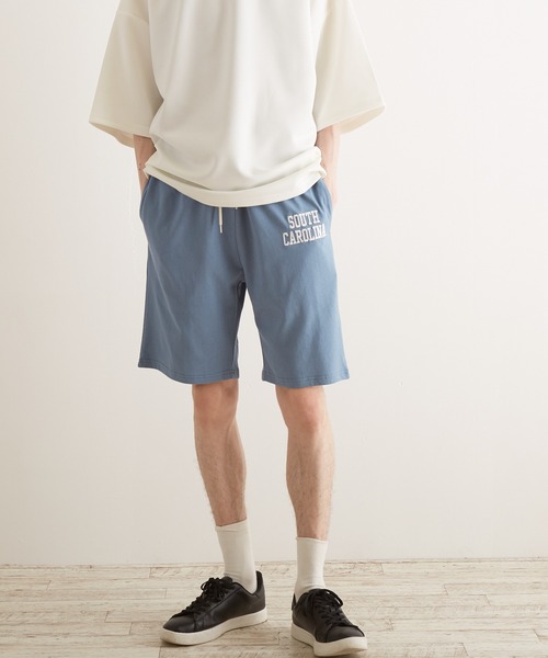 TONE SELECT WEAR（トーンセレクトウェア）の「【TONE BY AS】空紡糸刺繍ハーフパンツ(BL)（その他パンツ・メンズ・ブラック/グレー系その他/ダークグリーン/ミント・MEDIUM/LARGE）」の22枚目の写真