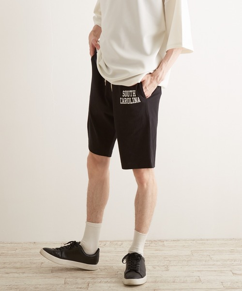 TONE SELECT WEAR（トーンセレクトウェア）の「【TONE BY AS】空紡糸刺繍ハーフパンツ(BL)（その他パンツ・メンズ・ブラック/グレー系その他/ダークグリーン/ミント・MEDIUM/LARGE）」の17枚目の写真